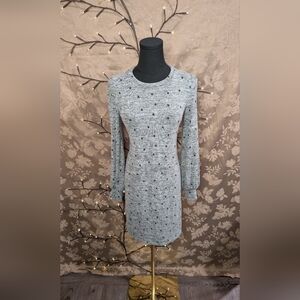 Lucky Brand Puff Sleeve Polka Dot Dress, Size XS, EUC!